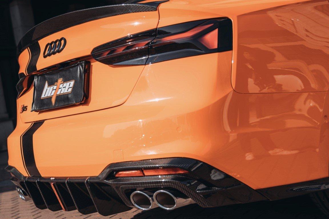 BCTXE Tuning Pre-preg Carbon Fiber Rear Diffuser Ver.2 for Audi S5 & A5 S Line 2020-ON B9.5 - Performance SpeedShop