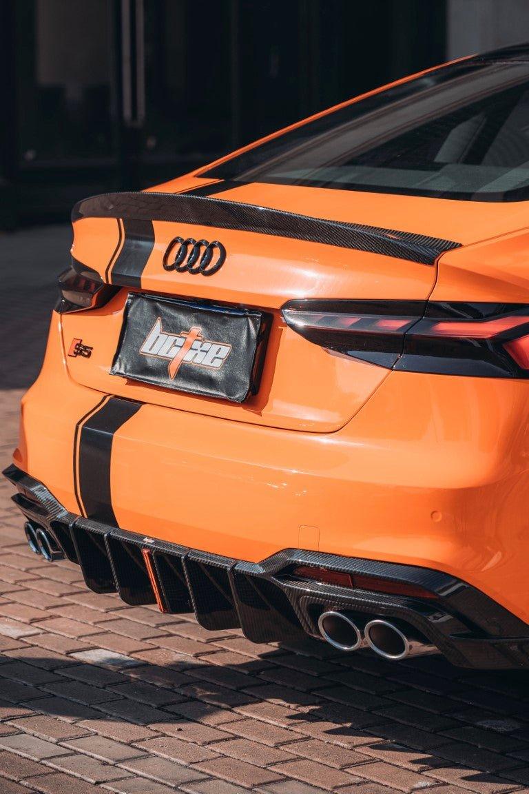 BCTXE Tuning Pre-preg Carbon Fiber Rear Diffuser Ver.2 for Audi S5 & A5 S Line 2020-ON B9.5 - Performance SpeedShop