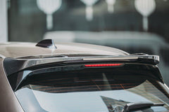 BMW X3 G01 Pre-LCI 2019 2020 2021 with Aftermarket Parts - Rear Roof Spoiler Carbon Fiber from BCTXE Tuning