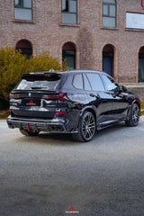BMW X5 G05 M50i X/S Drive 40i (with M-Package) (Fits Both Pre-LCI & LCI) 2019 2020 2021 2022 2023 2024 with Aftermarket Parts -?AE Style?Rear Diffuser & Canards PP from?ArmorExtend