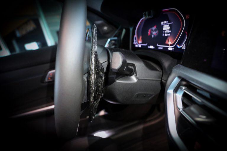 BMW m340i G20 Forged Carbon / Luminous Wheel Paddle Shifter - Performance SpeedShop