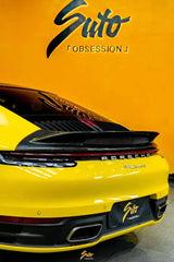 Armorextend "ART" Carbon Fiber Ducktail Spoiler for Porsche 992 Carrera Convertible