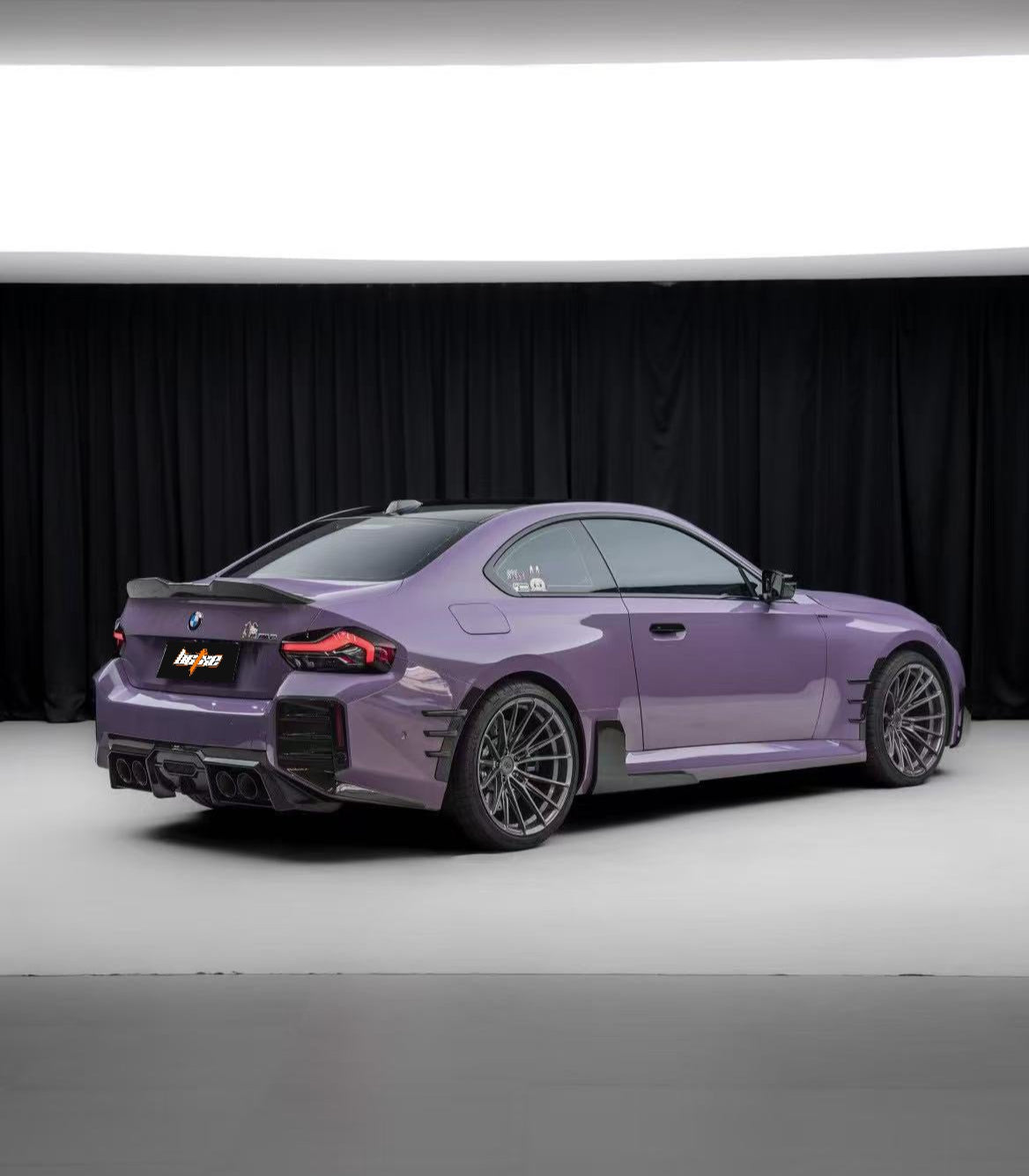 BMW M2 / M2C G87 2023 2024 with Aftermarket Parts - Rear Diffuser Pre-preg Carbon Fiber from BCTXE Tuning