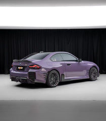 BMW M2 / M2C G87 2023 2024 with Aftermarket Parts - Rear Diffuser Pre-preg Carbon Fiber from BCTXE Tuning