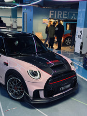 MINI Cooper JCW (John Cooper Works) F56 & Cooper (All Models) LCI 2022 2023 2024 with Aftermarket Parts - AE Style Hood?Carbon Fiber?from ArmorExtend