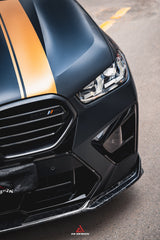 BMW X5M X5MC F95 & X6M X6MC F96 2024-ON (LCI) With Aftermarket Parts - AE Style Front Lip Carbon Fiber?from ArmorExtend
