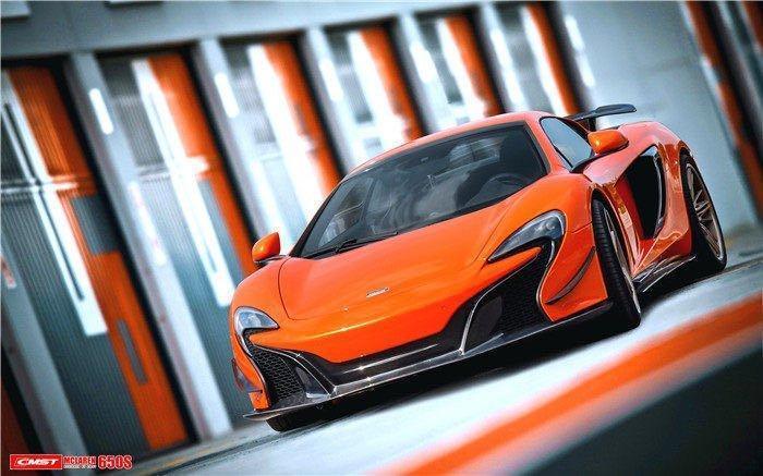 McLaren 650S 2015 2016 with Aftermarket Parts - Front Lip Carbon Fiber / FRP from CMST Tuning