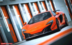 McLaren 650S 2015 2016 with Aftermarket Parts - Front Lip Carbon Fiber / FRP from CMST Tuning