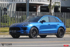 Porsche Macan 95B.1 Base/S 2015-2018 with Aftermarket Parts - Carbon Fiber & FRP Front Lip from CMST Tuning
