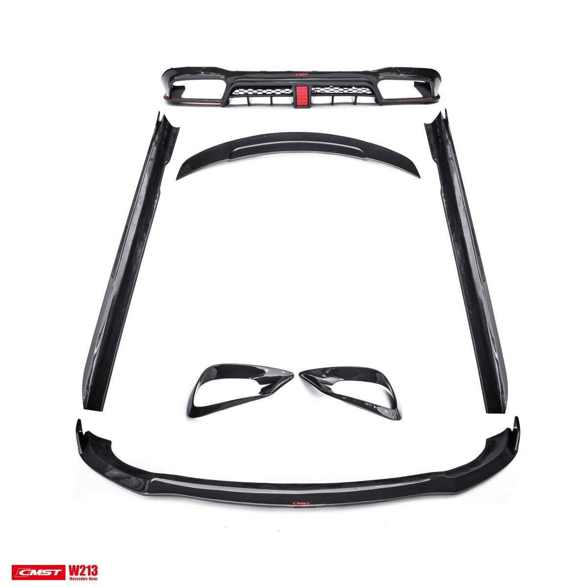 CMST Carbon Fiber Full Body Kit for Mercedes Benz E-Class 4 Door W213 2017-ON - Performance SpeedShop