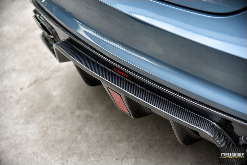 Mercedes Benz CLA45 AMG CLA250 C117 2014-2019 (fitment for CLA250 requires sport package bumper) with Aftermarket Parts - Rear Diffuser Carbon Fiber / FRP from CMST Tuning