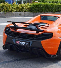 McLaren 650S 2015 2016 with Aftermarket Parts - Rear Diffuser Carbon Fiber / FRP from CMST Tuning