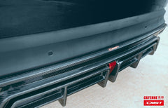 Porsche Cayenne 9Y0 9Y0.1 Base/S/Turbo/Turbo S 2019 2023 & Cayenne 9Y3 9Y3.1 Base/S/Turbo/Turbo S 2019-2023with Aftermarket Parts - Carbon Fiber & FRP Rear Diffuser from CMST Tuning