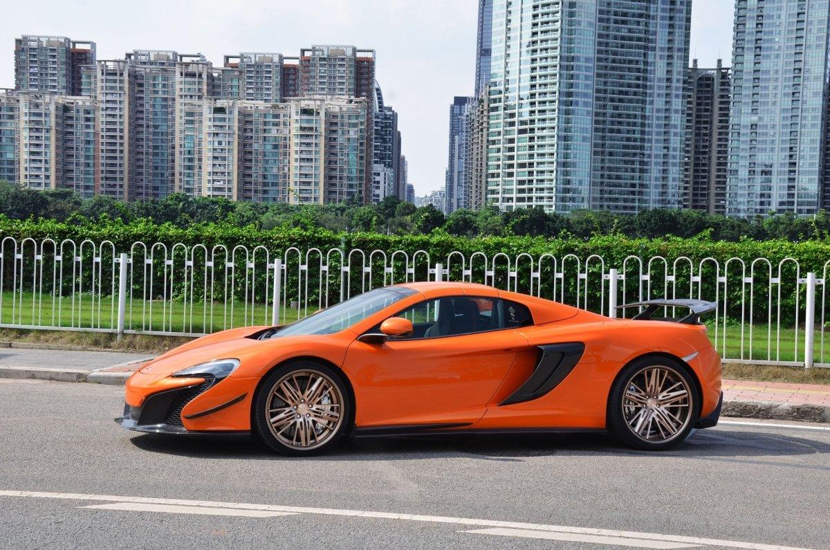 McLaren 650S MP4-12C 2012 2013 2014 2015 2016 with Aftermarket Parts - Rear Fender Side vents Carbon Fiber / FRP from CMST Tuning
