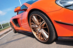 McLaren 650S MP4-12C 2012 2013 2014 2015 2016 with Aftermarket Parts - Rear Fender Side vents Carbon Fiber / FRP from CMST Tuning