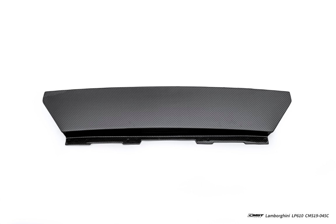 Lamborghini Huracan Tecnica LP610 LP580 2015-2024 with Aftermarket Parts - Rear Wing (aluminum uprights included) & Wing Base Carbon Fiber/FRP from CMST Tuning