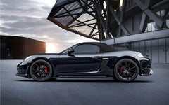 Porsche 718 Cayman Boxster Base S T GTS GT4 Spyder 2017-ON with Aftermarket Parts - Side Vents Carbon Fiber / FRP from CMST Tuning