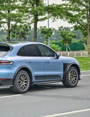 Macan 95B.1 Base/S/GTS/Sport Edition/Turbo 2015-2018 with Aftermarket Parts - Vacuumed Carbon & FRP Widebody Wheel Arches from CMST Tuning
