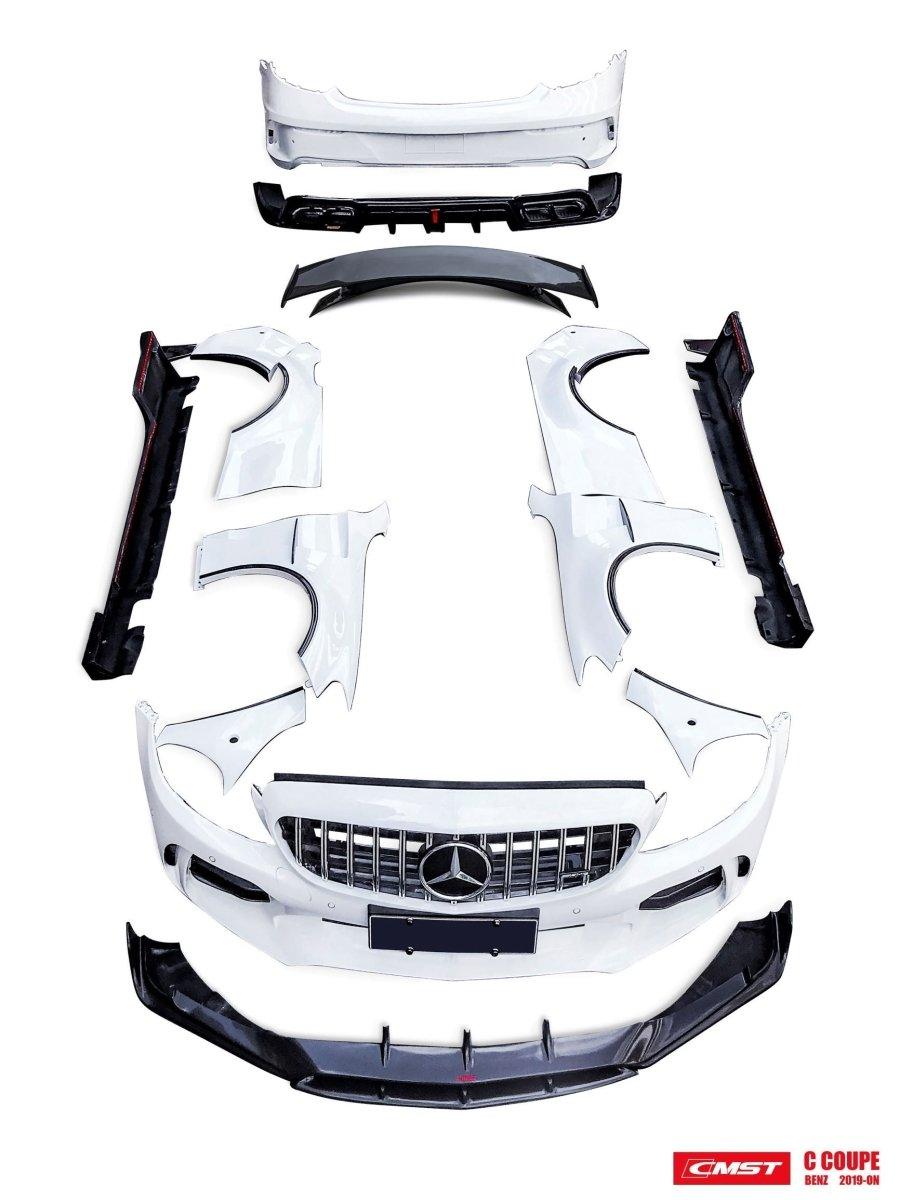 CMST Carbon Fiber Wide Body Kit for Mercedes-Benz C43 C300 C Coupe 2015-ON - Performance SpeedShop