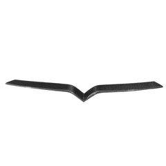CMST Dry Carbon Fiber Front Central Grill Chrome Delete For Tesla Model X 2016-2021 - Performance SpeedShop