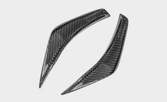 Alfa Romeo Giulia Base Lusso 2017 2018 2019 2020 2021 with Aftermarket Parts - Front Canards Carbon Fiber / FRP from CMST Tuning
