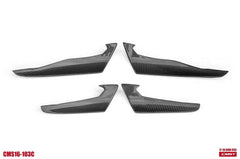 CMST Tuning Carbon Fiber Front Bumper Canards for Audi RS3 2018-2020 - Performance SpeedShop