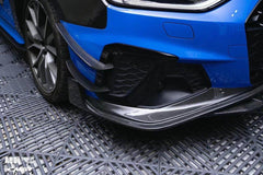 CMST Tuning Carbon Fiber Front Bumper Canards for Audi S4 & A4 S-line 2020-ON B9.5 - Performance SpeedShop