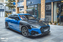 CMST Tuning Carbon Fiber Front Bumper Canards for Audi S4 & A4 S-line 2020-ON B9.5 - Performance SpeedShop