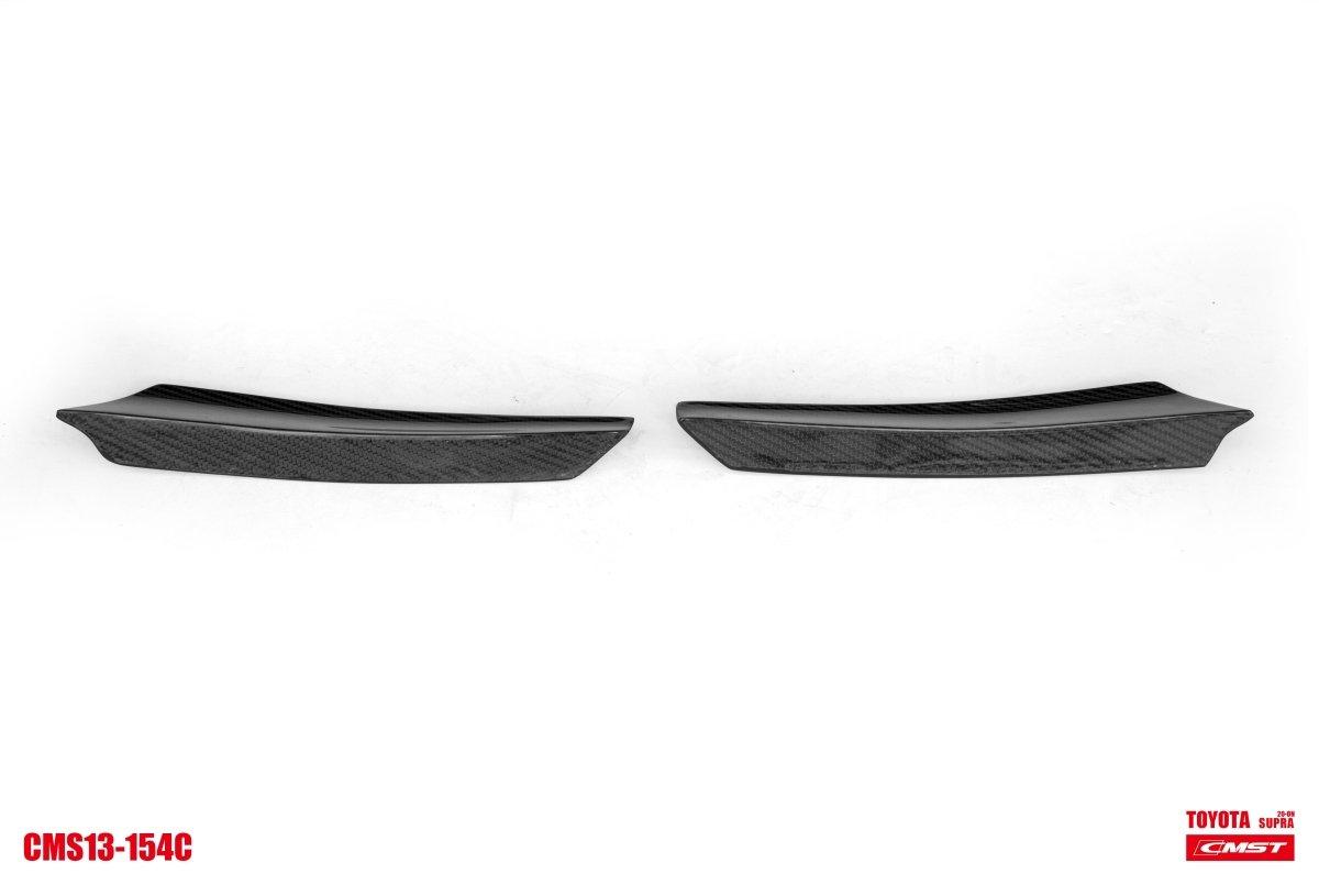 CMST Tuning Carbon Fiber Front Bumper Canards for Toyota GR Supra A90 A91 2020 2021 2022 - Performance SpeedShop