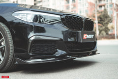 BMW 5 Series M550 540 530 (with M-package bumper, does not fit base model) G30 Pre-LCI 2017 2018 2019 2020 with Aftermarket Parts - Front Bumper Upper Valences Carbon Fiber / FRP from CMST Tuning
