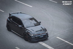 Volkswagen Golf GTI MK8 2022-ON with Aftermarket Parts - Carbon Fiber / FRP Upper Valences from CMST Tuning