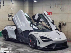 McLaren 720s 2018-2023 & 765LT 2021-2022 & 750s 2024-on with Aftermarket Parts - 765lt Conversion Style Front Fenders Carbon Fiber / FRP from CMST Tuning
