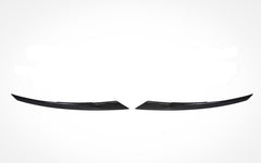 Honda Civic Type-R FK8 2017-2021 & Civic 10th Gen FC1/2/3/4/5/6/FK7 2017-2021 with Aftermarket Parts - V1 Style Front Grill & Eyelid Carbon Fiber/FRP from CMST Tuning 