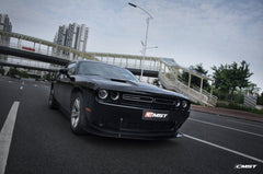Dodge Challenger Hellcat Redeye T/A Scat Pack 392 SRT R/T SXT SE 2008-2023 with Aftermarket Parts - Front Lip Splitter Carbon Fiber / FRP from CMST Tuning
