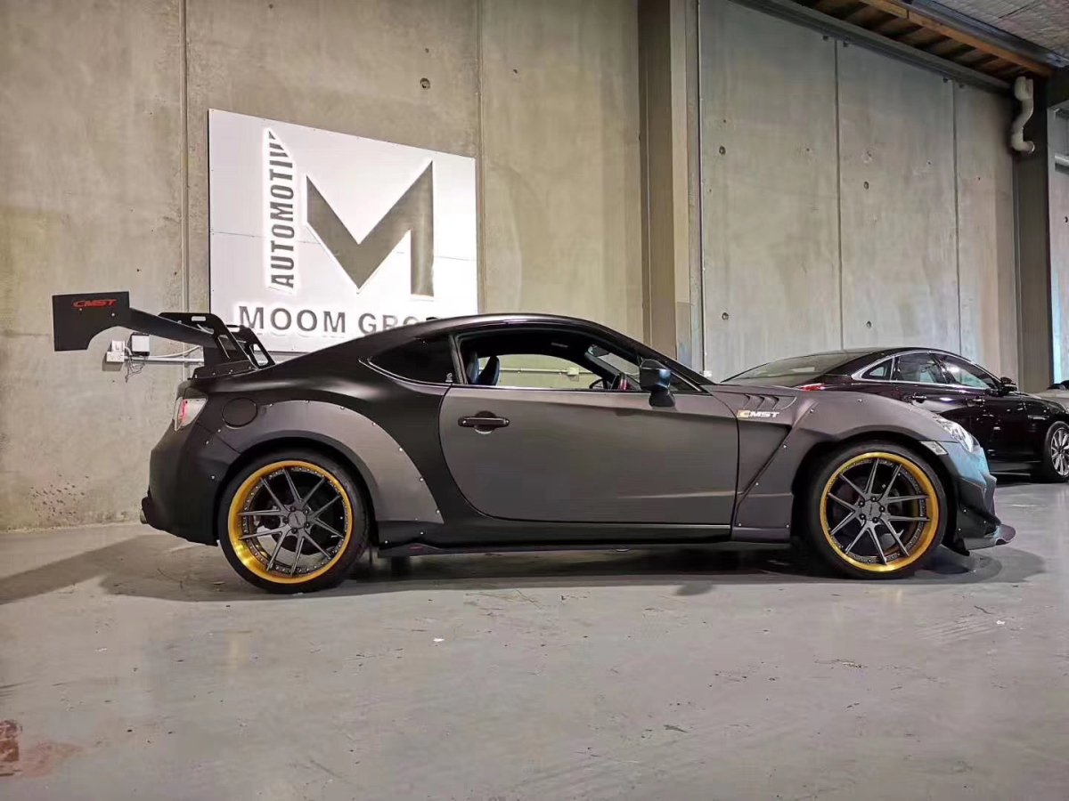 Toyota Scion Subaru GT86 86 TRD GT SE Base ZN6 2017 2018 2019 2020 & Scion FR-S FRS ZN6 2013 2014 2015 2016 & BRZ TS Limited Premium ZN6 2013 2014 2015 2016 2017 2018 2019 2020 with Aftermarket Parts - Joker Front Lip Carbon Fiber / FRP from CMST Tuning