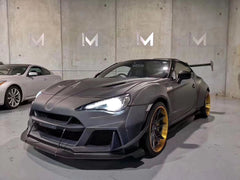 Toyota Scion Subaru GT86 86 TRD GT SE Base ZN6 2017 2018 2019 2020 & Scion FR-S FRS ZN6 2013 2014 2015 2016 & BRZ TS Limited Premium ZN6 2013 2014 2015 2016 2017 2018 2019 2020 with Aftermarket Parts - Joker Front Lip Carbon Fiber / FRP from CMST Tuning