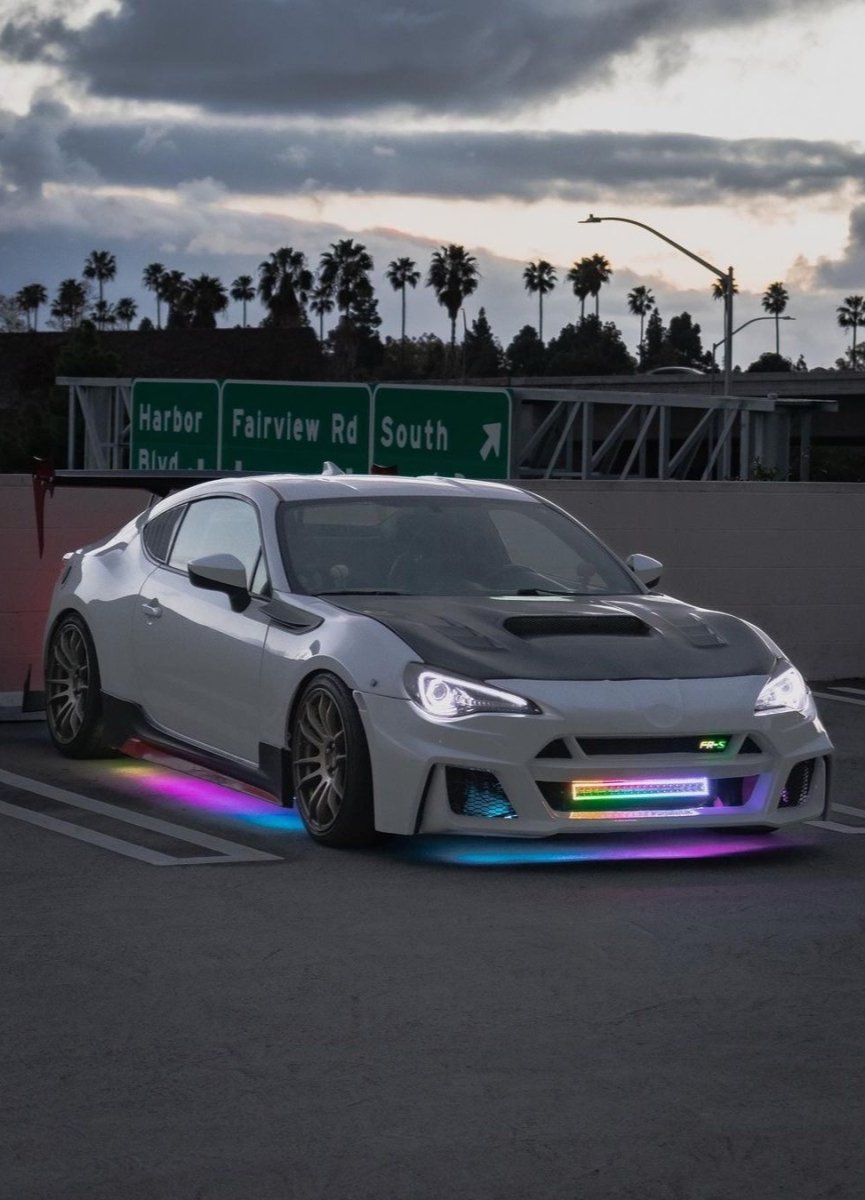 Toyota Scion Subaru GT86 86 TRD GT SE Base ZN6 2017 2018 2019 2020 & Scion FR-S FRS ZN6 2013 2014 2015 2016 & BRZ TS Limited Premium ZN6 2013 2014 2015 2016 2017 2018 2019 2020 with Aftermarket Parts - Joker Front Lip Carbon Fiber / FRP from CMST Tuning