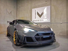 Toyota Scion Subaru GT86 86 TRD GT SE Base ZN6 2017 2018 2019 2020 & Scion FR-S FRS ZN6 2013 2014 2015 2016 & BRZ TS Limited Premium ZN6 2013 2014 2015 2016 2017 2018 2019 2020 with Aftermarket Parts - Joker Front Lip Carbon Fiber / FRP from CMST Tuning