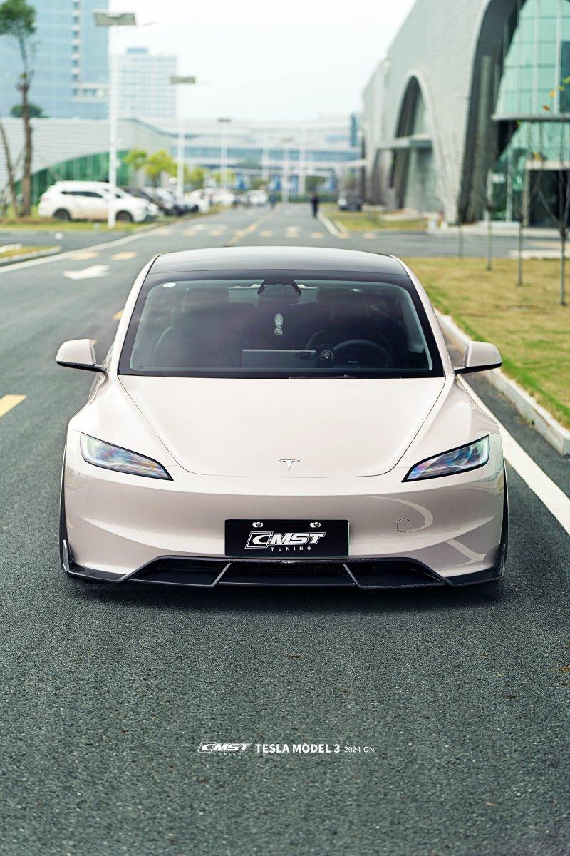 CMST Tuning Carbon Fiber Full Body Kit Ver.1 for Tesla Model 3 2024-ON - Performance SpeedShop