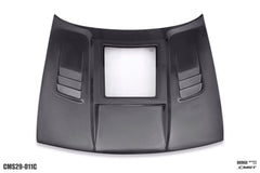 Dodge Challenger Demon Redeye Hellcat T/A Scat Pack 392 SRT R/T SXT SE 2008-2023 with Aftermarket Parts - Carbon Fiber / FRP Hood Bonnet from CMST Tuning