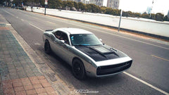 Dodge Challenger Demon Redeye Hellcat T/A Scat Pack 392 SRT R/T SXT SE 2008-2023 with Aftermarket Parts - Carbon Fiber / FRP Hood Bonnet from CMST Tuning