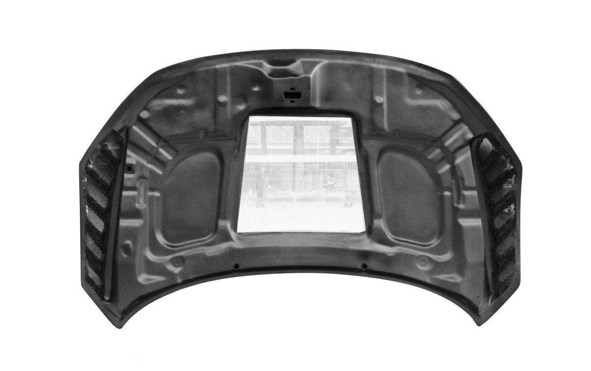 Honda Civic Type-R FK8 2017-2021 & Civic 10th Gen FC1 FC2 FC5 FC6 2016-2021 & Civic 10th Gen FC3 FC4 FK7 2017-2021 with Aftermarket Parts - Clearview Glass Style Hood Bonnet Carbon Fiber / FRP from CMST Tuning
