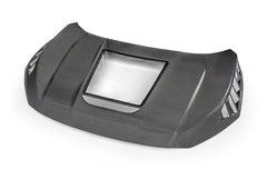 Honda Civic Type-R FK8 2017-2021 & Civic 10th Gen FC1 FC2 FC5 FC6 2016-2021 & Civic 10th Gen FC3 FC4 FK7 2017-2021 with Aftermarket Parts - Clearview Glass Style Hood Bonnet Carbon Fiber / FRP from CMST Tuning
