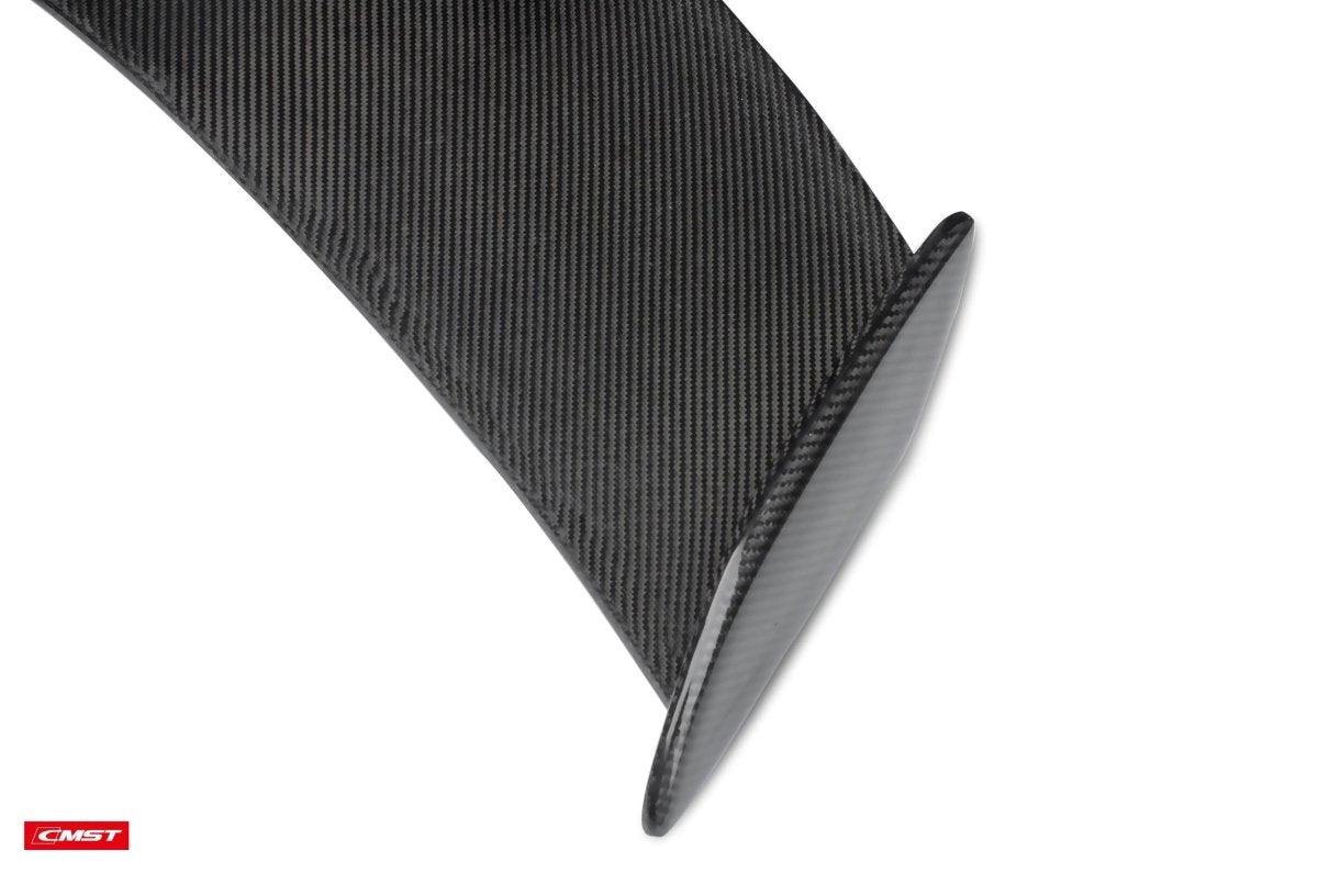 Mercedes Benz C-Class C63s C63 C43 C400 C300 W205 2015 2016 2017 2018 2019 2020 2021 with Aftermarket Parts - GTR Style Rear Spoiler Carbon Fiber / FRP from & CMST Tuning