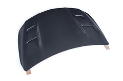 Mercedes Benz CLA45 AMG CLA250 C117 2014-2019 with Aftermarket Parts - Vented Style Hood Bonnet Carbon Fiber from CMST Tuning