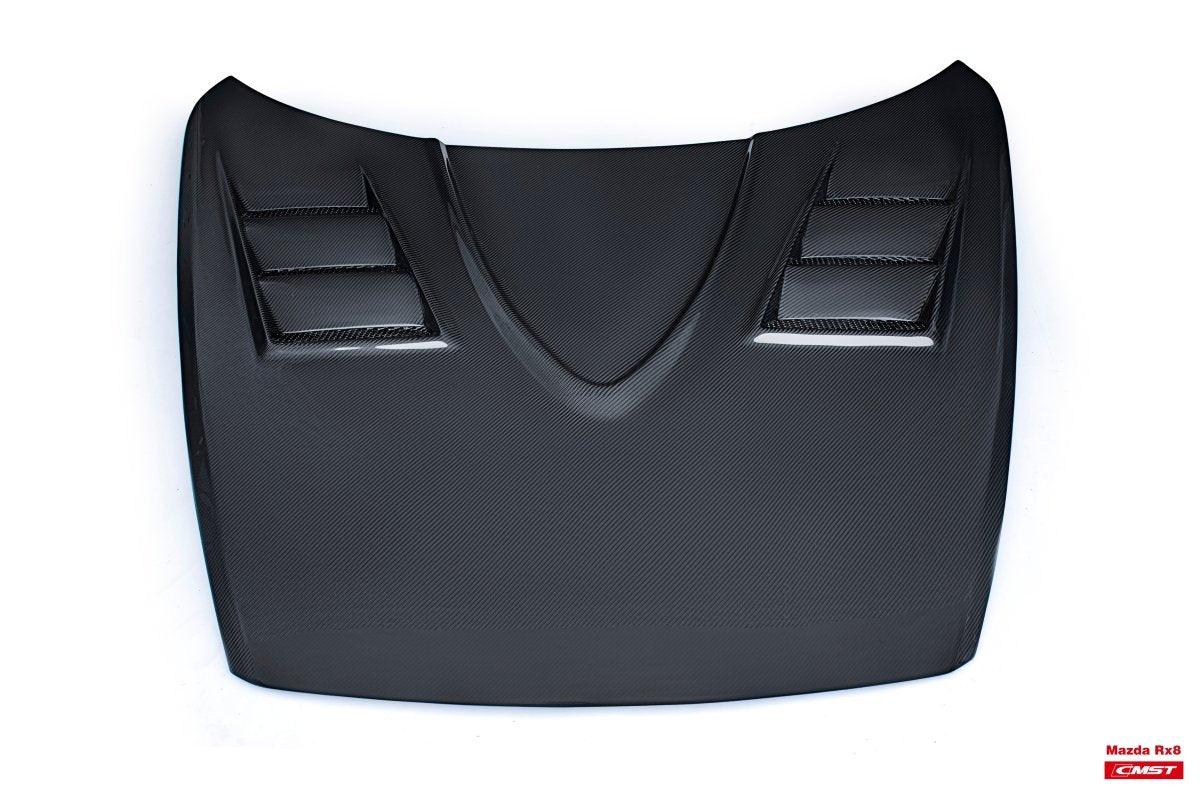 CMST Tuning Carbon Fiber Hood With Vent for Mazda RX-8 RX8 Vented