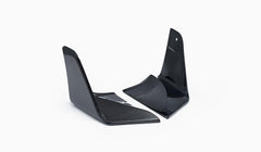 Tesla Model 3 Highland / Performance 2024-ON with Aftermarket Parts - V1 Style Rear Diffuser & Canards Carbon Fiber from CMST Tuning