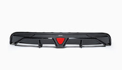Tesla Model 3 Highland / Performance 2024-ON with Aftermarket Parts - V1 Style Rear Diffuser & Canards Carbon Fiber from CMST Tuning