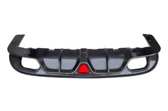 Alfa Romeo Giulia Ti Sport 2017 2018 2019 2020 2021 & Ti Sport Veloce Sprint 2025 & & Base Lusso RWD AWD 2025 with Aftermarket Parts - Rear Diffuser Carbon Fiber from CMST Tuning