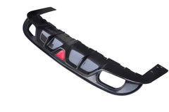 Alfa Romeo Giulia Ti Sport 2017 2018 2019 2020 2021 & Ti Sport Veloce Sprint 2025 & & Base Lusso RWD AWD 2025 with Aftermarket Parts - Rear Diffuser Carbon Fiber from CMST Tuning